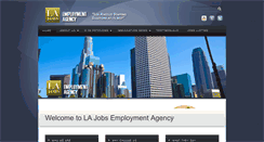 Desktop Screenshot of lajobsea.com